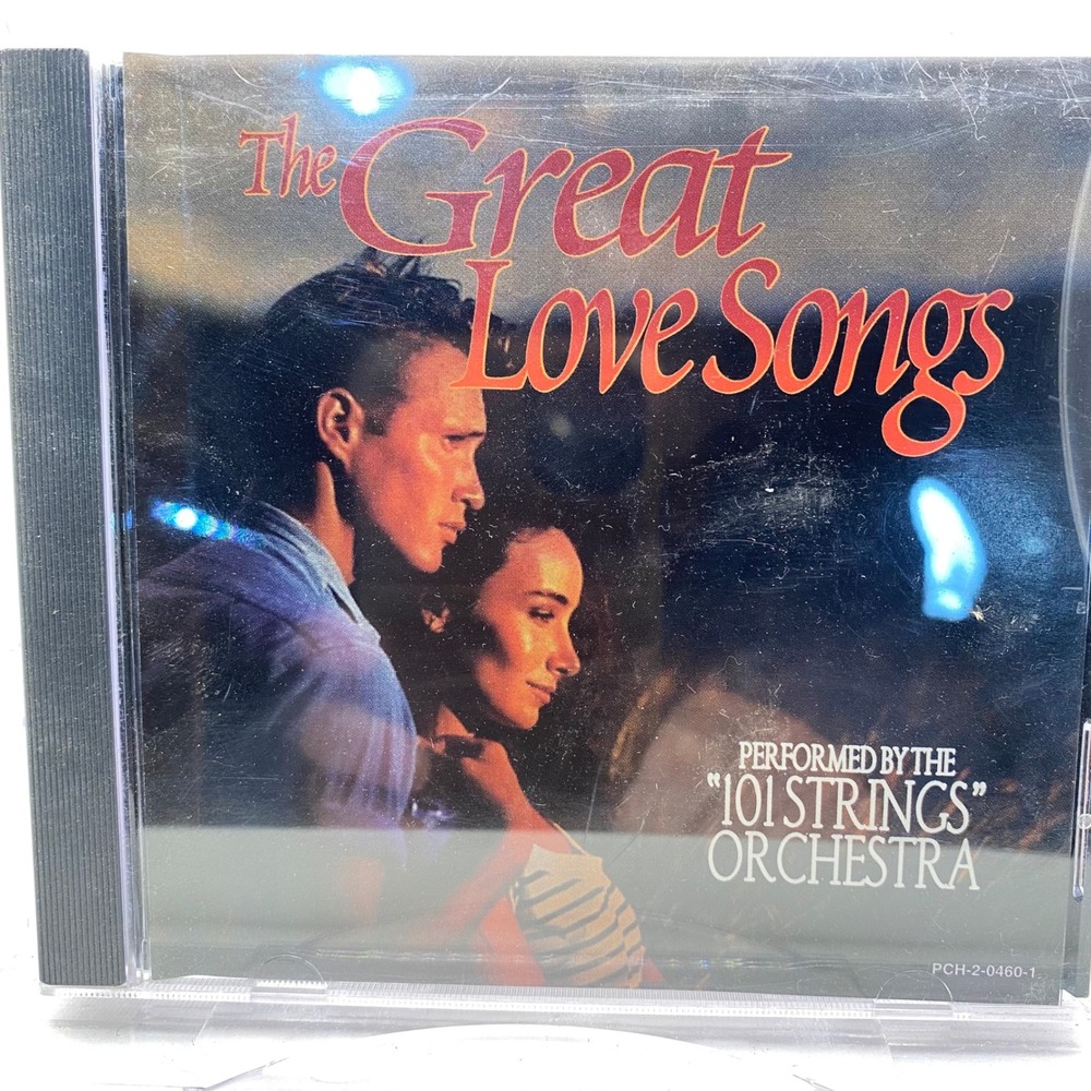 101 Strings Orchestra The Great Love Songs CD Madacy PCH-2-0460-1 Instrumental
